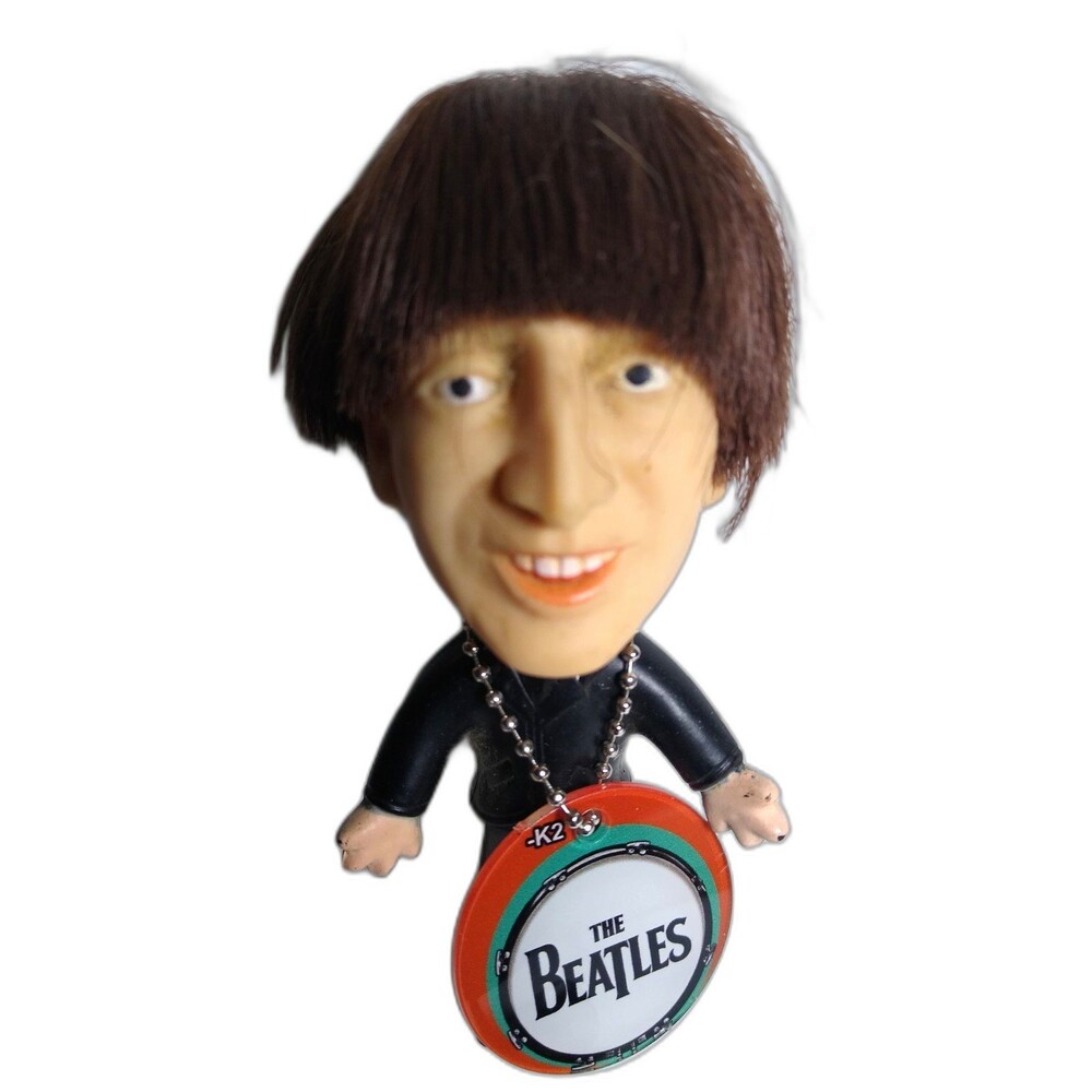 The Beatles Remco Doll John Lennon Doll Original Nems 1964 Hard Body + Keychain